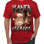 Santa Claus Bootleg Rap Music Style Ugly Christmas Sweater Men's T-Shirt