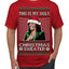 This Is My Ugly Sweater Funny Santa Kamala Harris Ugly Christmas Sweater Men's T-Shirt