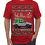 All I Want for Christmas is a Cybertruck Funny Tech Ugly Christmas Sweater Men's T-Shirt