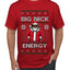 Big Nick Energy, Funny Humor, Ugly Christmas Sweater Men's T-Shirt