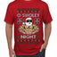 O Swoley Night, Exercise and Fitness Enthusiast, Ugly Christmas Sweater Men's T-Shirt
