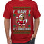 F-CAW-F IT'S CHRISTMAS, Ugly Christmas Sweater Men's T-Shirt