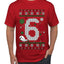 Christmas 6 Meme, Ugly Christmas Sweater Unisex Men's T-Shirt