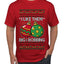 Big and Bobbing, Funny Ugly Christmas Sweater Unisex Men's T-Shirt