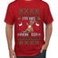I'm His Reindeer, Ugly Christmas Sweater Unisex Men's T-Shirt