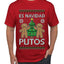 Es Navidad Putos, Ugly Christmas Sweater Unisex Men's T-Shirt