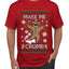 Make Me Crumb, Ugly Christmas Sweater Unisex Men's T-Shirt