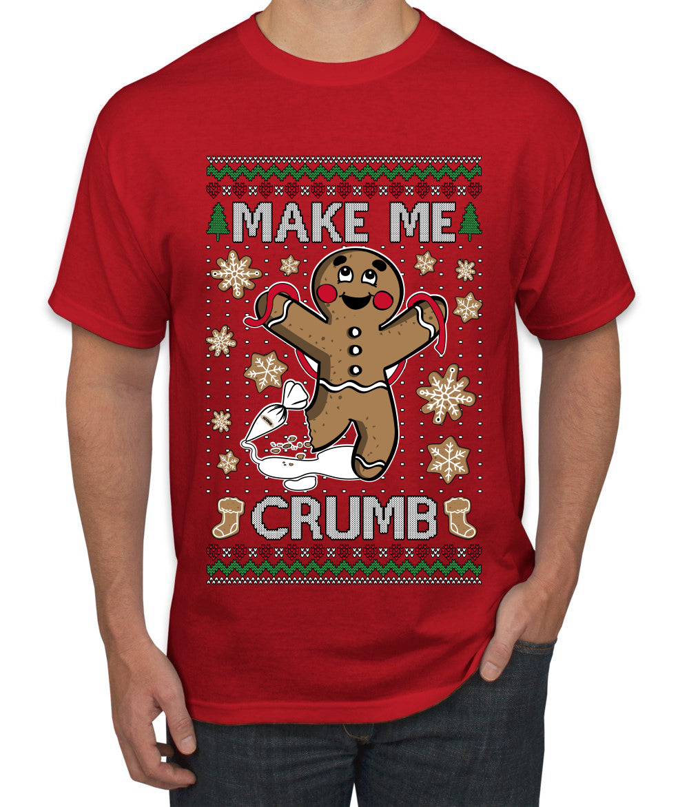 Make Me Crumb, Ugly Christmas Sweater Unisex Men's T-Shirt