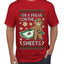 I'm A Freak On The Sheets, Ugly Christmas Sweater Unisex Men's T-Shirt