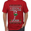 Official Candy Cane Licker, Ugly Christmas Sweater Unisex Unisex Men's T-Shirt