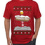 North Pole, Ugly Christmas Sweater Unisex Men's T-Shirt