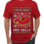 I Like To Jingle Her Bells, Ugly Christmas Sweater Unisex Men's T-Shirt