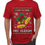 I Like To Ride His Sleigh, Ugly Christmas Sweater Unisex Men's T-Shirt