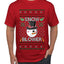 Snow Blower, Ugly Christmas Sweater Unisex Men's T-Shirt