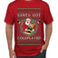 Santa Got Coldplayed, Ugly Christmas Sweater Unisex Men's T-Shirt