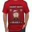 Silent Butt Deadly Farting Santa, Ugly Christmas Sweater Unisex Men's T-Shirt