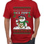 Ice Pimp, Ugly Christmas Sweater Unisex Men's T-Shirt