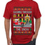 Dashing Through The Snow Classic 90s Holiday Movie, Ugly Christmas Sweater Unisex Men's T-Shirt