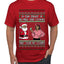 Oh Snap, No Milk And Cookies, They Took my Stamps, Ugly Christmas Sweater Unisex Men's T-Shirt