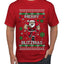 Merry Blitzmas, Football Christmas Sweater Design, Ugly Christmas Sweater Unisex Men's T-Shirt