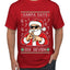 Santa Says 6 7 Numbers Meme, Ugly Christmas Sweater Unisex Men's T-Shirt
