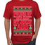 Pucker Up And Kiss My Jolly Ass, Ugly Christmas Sweater Unisex Men's T-Shirt