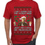 I Ain't Asking For the World Here, Just An 8 Ball and 2 Million Dollars, Ugly Christmas Sweater Unisex Men's T-Shirt