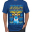 Jewdolph, Jewish Reindeer, Ugly Christmas Sweater Unisex Men's T-Shirt