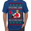 I'm Eating Junk and Watching Rubbish 90s Movie Ice Cream Ugly Christmas Sweater Men's T-Shirt