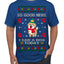 Good News I Saw a Dog Today Funny Ugly Christmas Sweater Men's T-Shirt