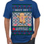 Not My Gumdrop Buttons Funny Classic Movie Quote Ugly Christmas Sweater Men's T-Shirt