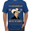 Ya Llegaron Las Nieves De Enero Chalino January Snow Ugly Christmas Sweater Men's T-Shirt