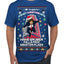 Not Christmas Until Hans Gruber Falls From Nakatomi Ugly Christmas Sweater Men's T-Shirt