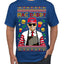 Mac Daddy Funny Viral Trump Meme Fast Food Fries Burgers Ugly Christmas Sweater Men's T-Shirt