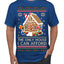 The Only House I Can Afford Funny Millennial Meme Ugly Christmas Sweater Men's T-Shirt
