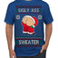 Ugly Ass Sweater Funny Santa Claus Butt Xmas Ugly Christmas Sweater Men's T-Shirt