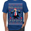 Maga La La La Funny Donald Trump Christmas Carol Song Ugly Christmas Sweater Men's T-Shirt