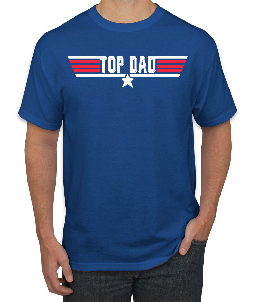 Top Dad Parody Gift for Grandpa Husband Father's Day Men's T-Shirt