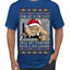 Come Out to the Coast Have a Few Laughs Die Hard McClane Ugly Christmas Sweater Men's T-Shirt