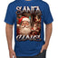 Santa Claus Bootleg Rap Music Style Ugly Christmas Sweater Men's T-Shirt