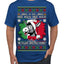 Jing a Di Jing Dominick the Italian Christmas Donkey Ugly Christmas Sweater Men's T-Shirt