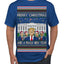 Merry Christmas and a MAGA New Year 2025 Ugly Christmas Sweater Men's T-Shirt