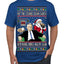 Put the Cookies Down Make America Healthy Again RFK Ugly Christmas Sweater Men's T-Shirt