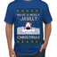 Have a Holly Jawlly Christmas, Cute Shark, Ugly Christmas Sweater Men's T-Shirt
