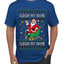 Sleigh My Name Sleigh My Name, Pop Singers, Song Lyrics Pun, Santa Sleigh, Ugly Christmas Sweater Men's T-Shirt