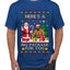 Here's A Big Package For You Santa Christmas Sweater, Ugly Christmas Sweater Men's T-Shirt