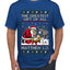 The Greatest Gift Of All Matthew 1:21, Ugly Christmas Sweater Men's T-Shirt