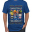 Christmas Brainrot, Ugly Christmas Sweater Men's T-Shirt
