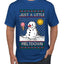 Just A Little Meltdown, Ugly Christmas Sweater Men's T-Shirt