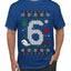 Christmas 6 Meme, Ugly Christmas Sweater Unisex Men's T-Shirt